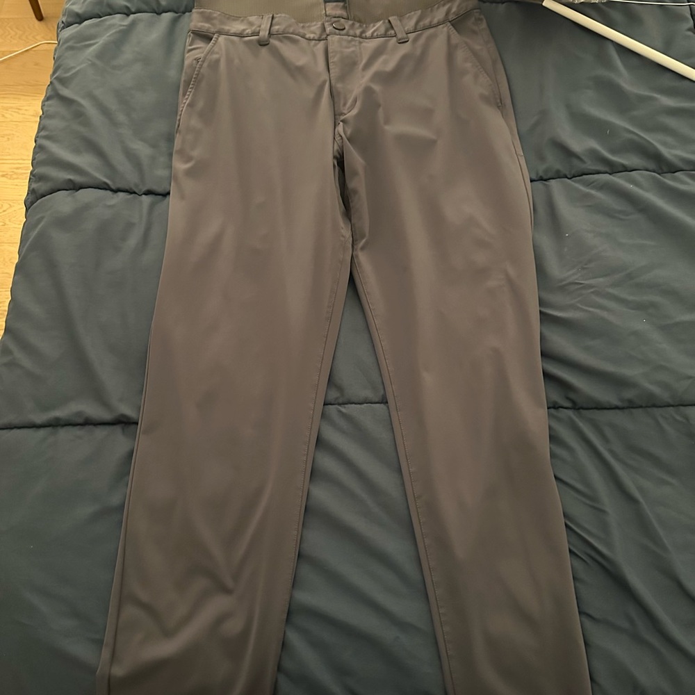 Men’s Rhone Slim Commuter Pant, Dark Grey, 32x30